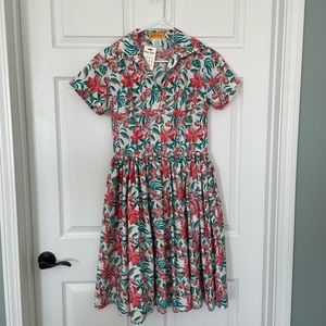 Bernie Dexter Francis Dress in Hibiscus M